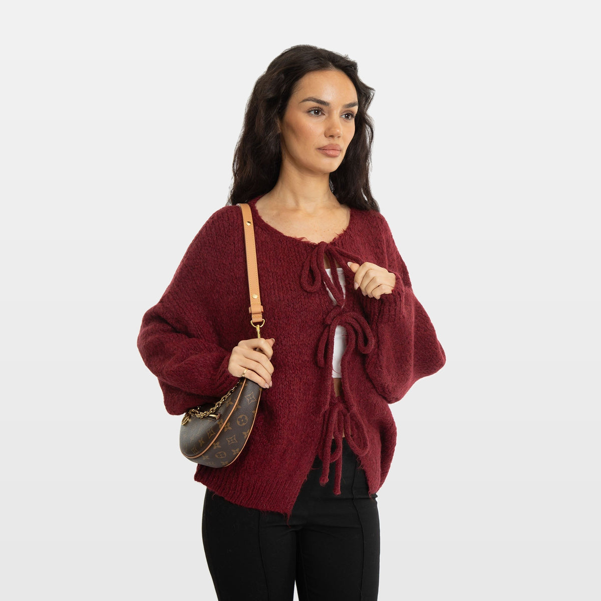Bettina | Cárdigan oversize con lazos