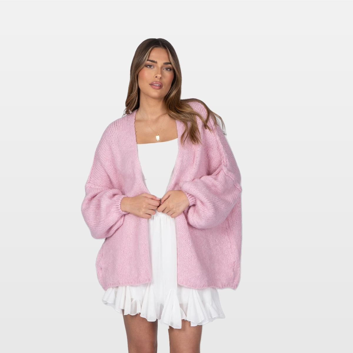 Delia | Cárdigan casual de corte oversize