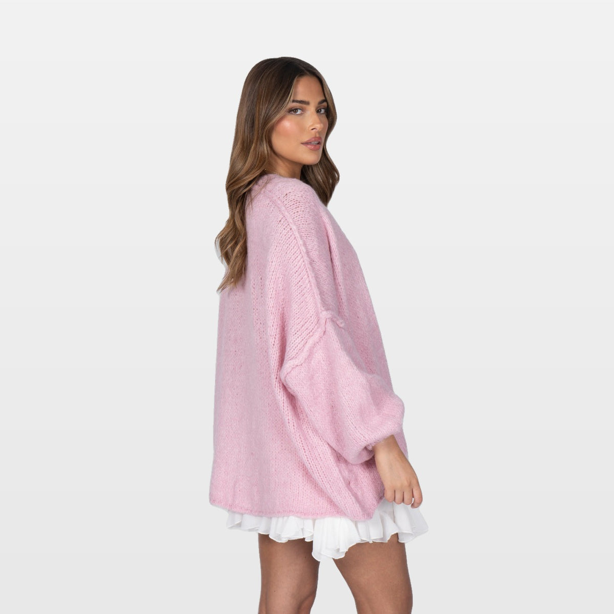 Delia | Cárdigan casual de corte oversize