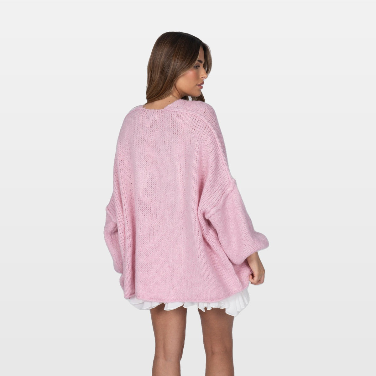 Delia | Cárdigan casual de corte oversize