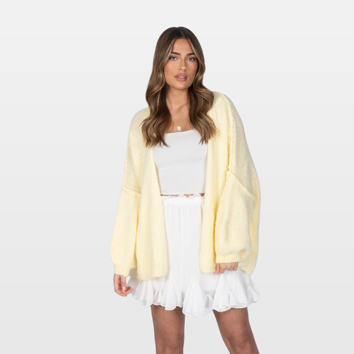 Delia | Cárdigan casual de corte oversize