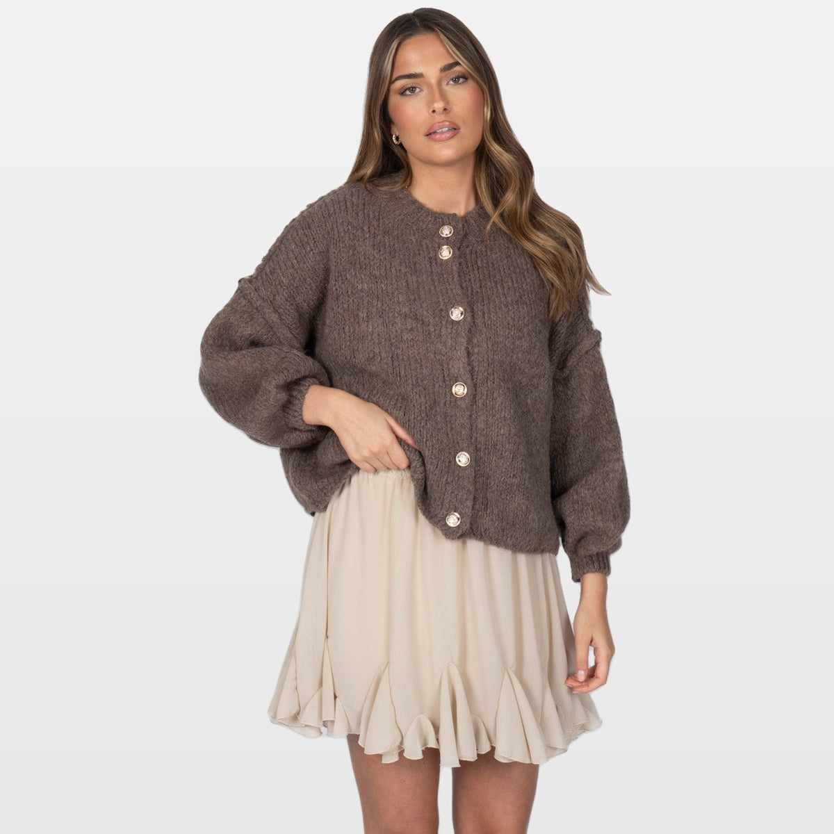 Ludovica | Cárdigan corto oversize