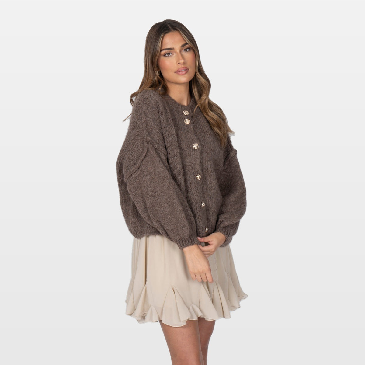 Ludovica | Cárdigan corto oversize