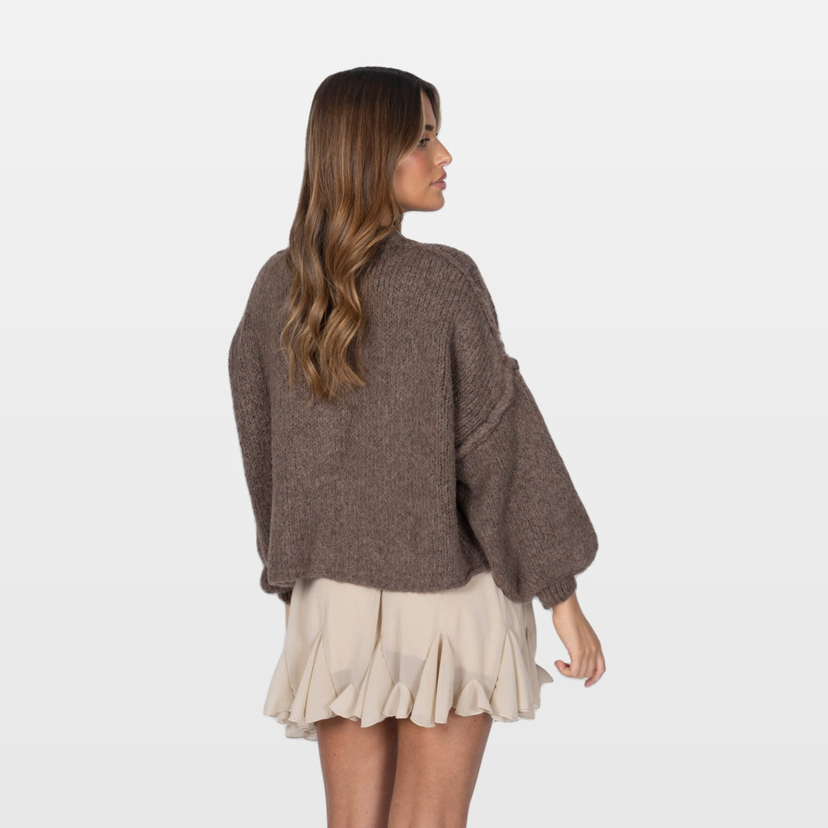 Ludovica | Cárdigan corto oversize