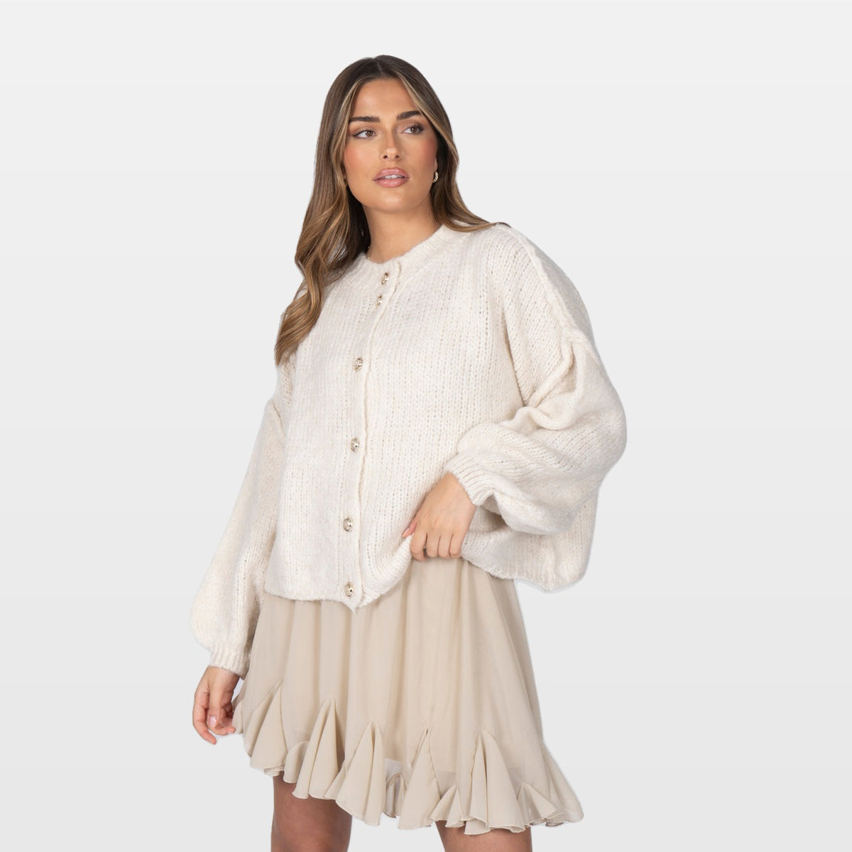 Ludovica | Cárdigan corto oversize