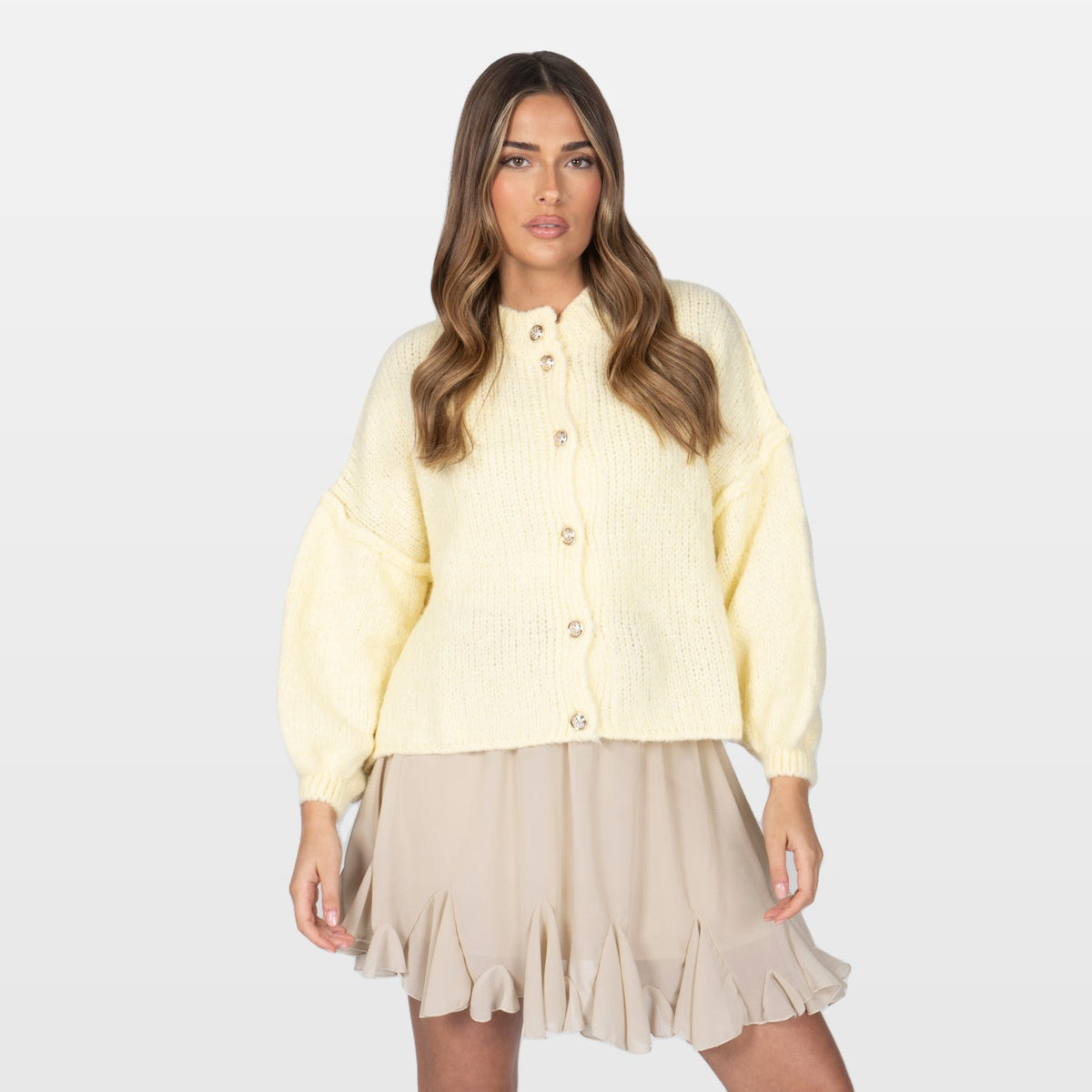 Ludovica | Cárdigan corto oversize