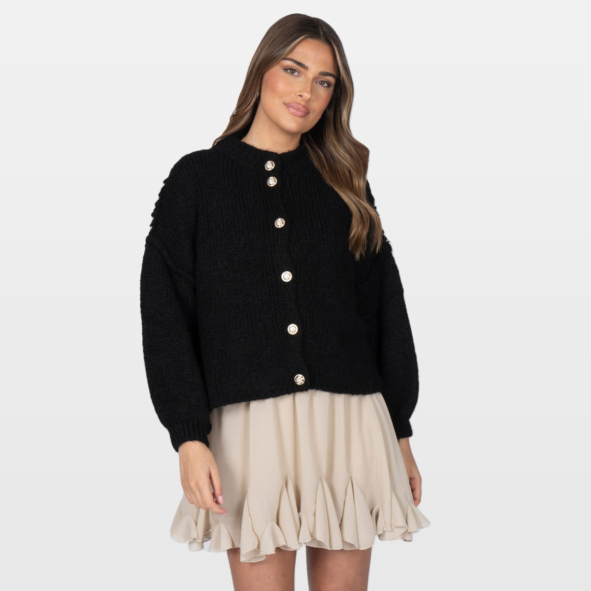 Ludovica | Cárdigan corto oversize