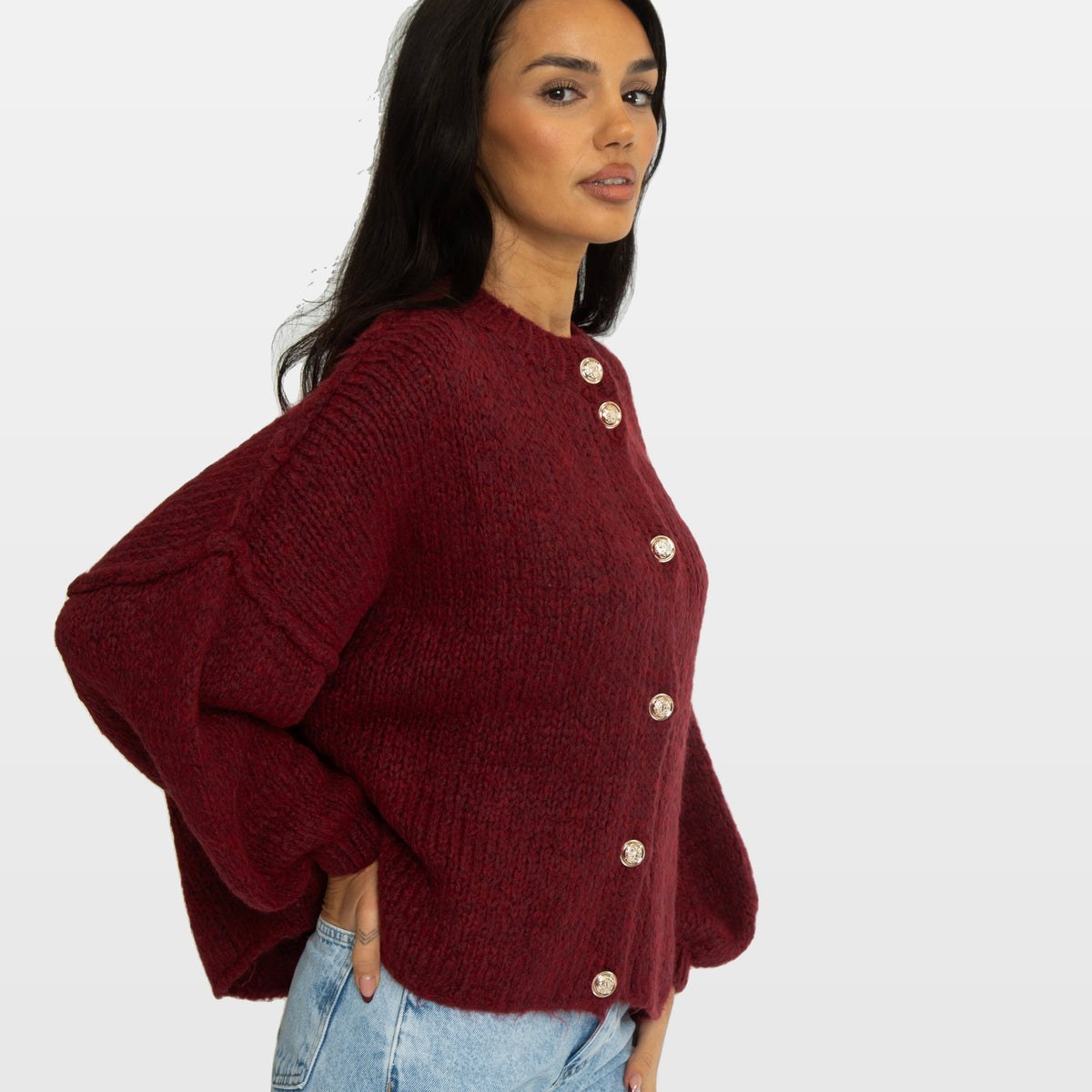 Ludovica | Cárdigan corto oversize