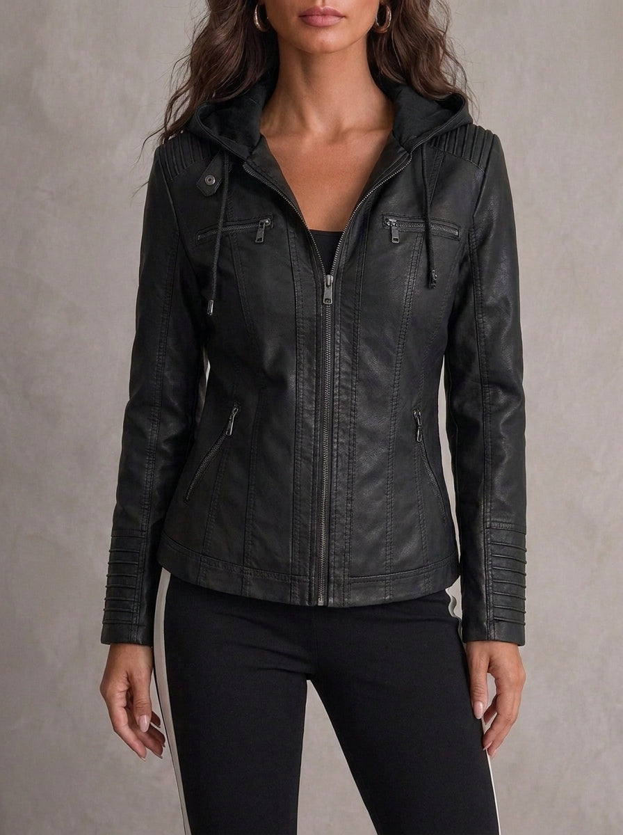 Mercedes | Chaqueta de Piel Resistente y Elegante