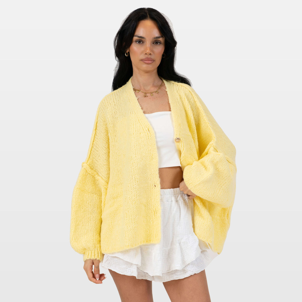Ginevra | Cárdigan oversize de cuello en V