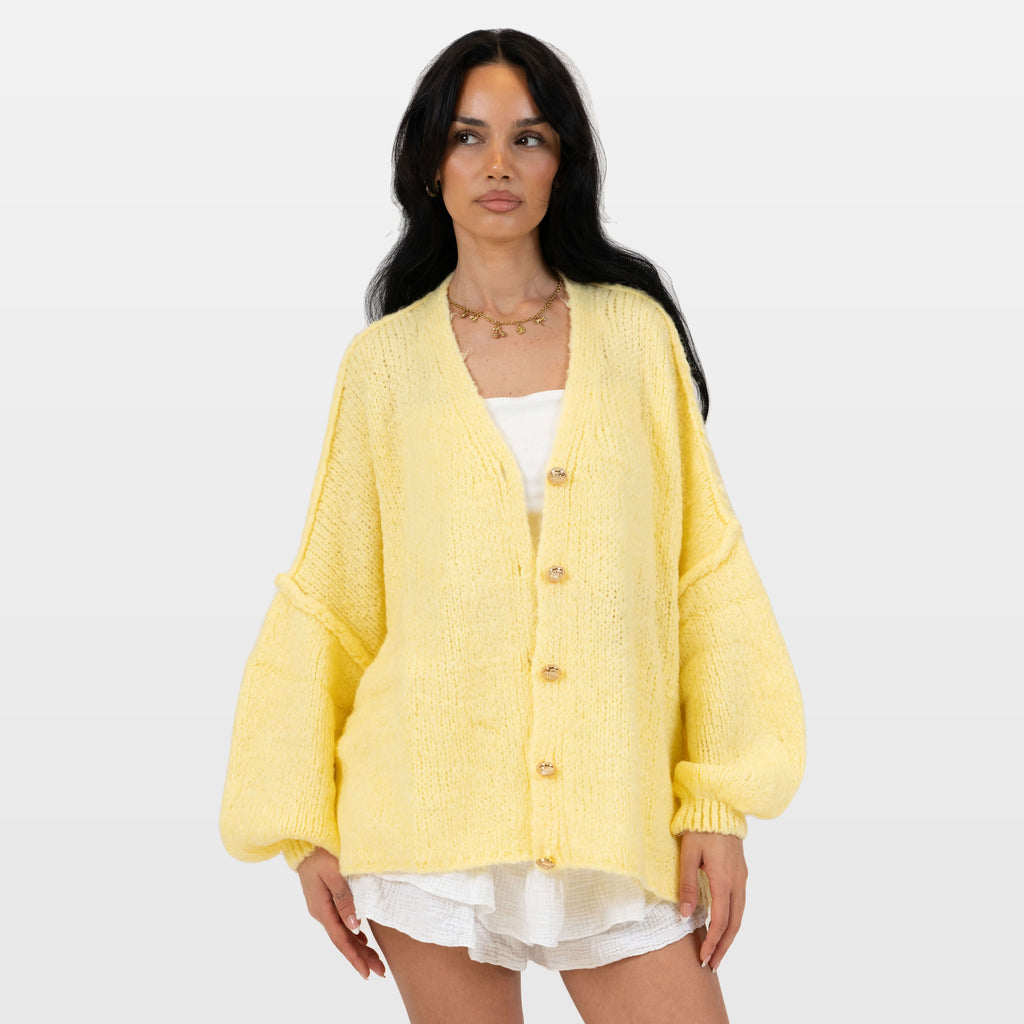 Ginevra | Cárdigan oversize de cuello en V