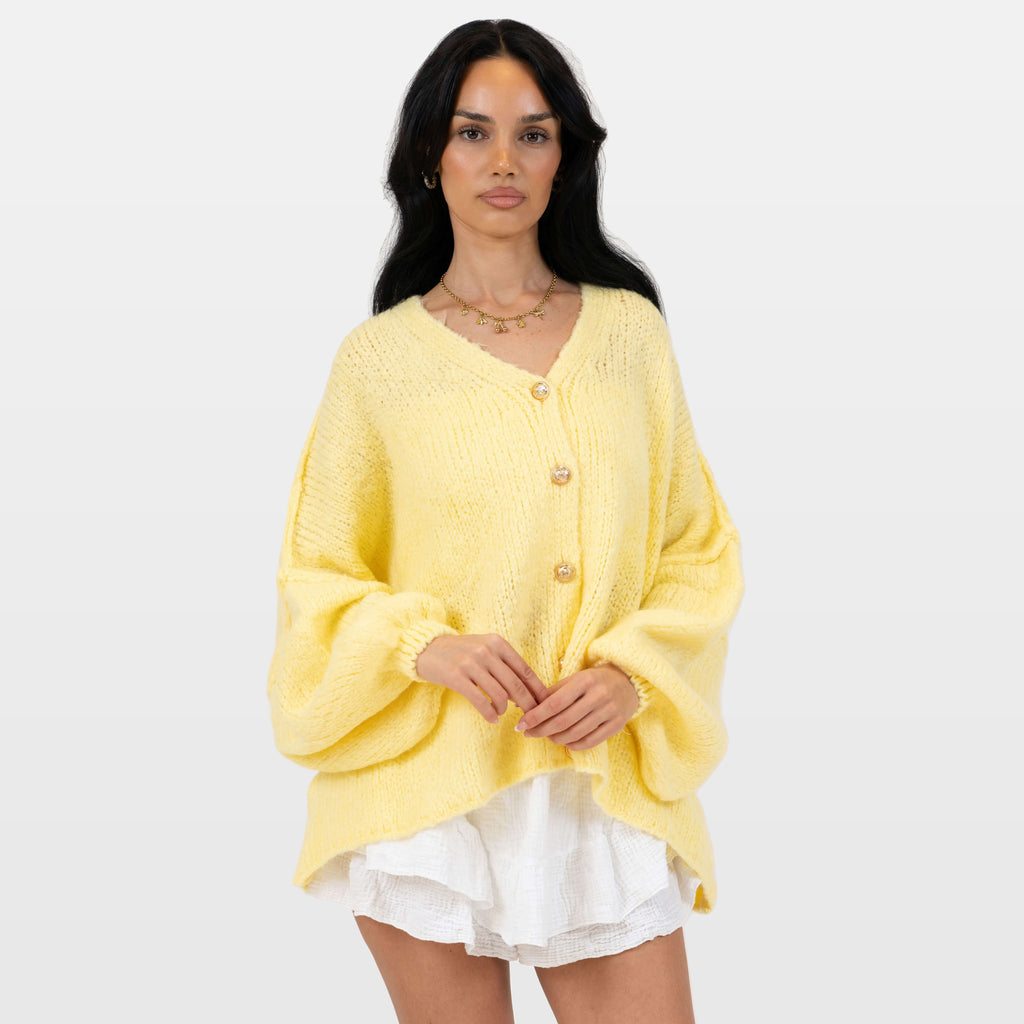 Ginevra | Cárdigan oversize de cuello en V