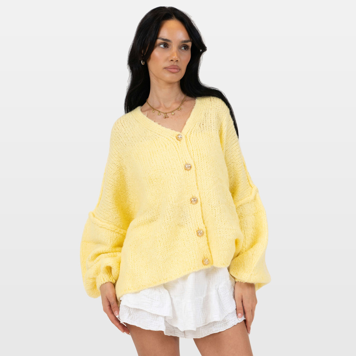 Ginevra | Cárdigan oversize de cuello en V
