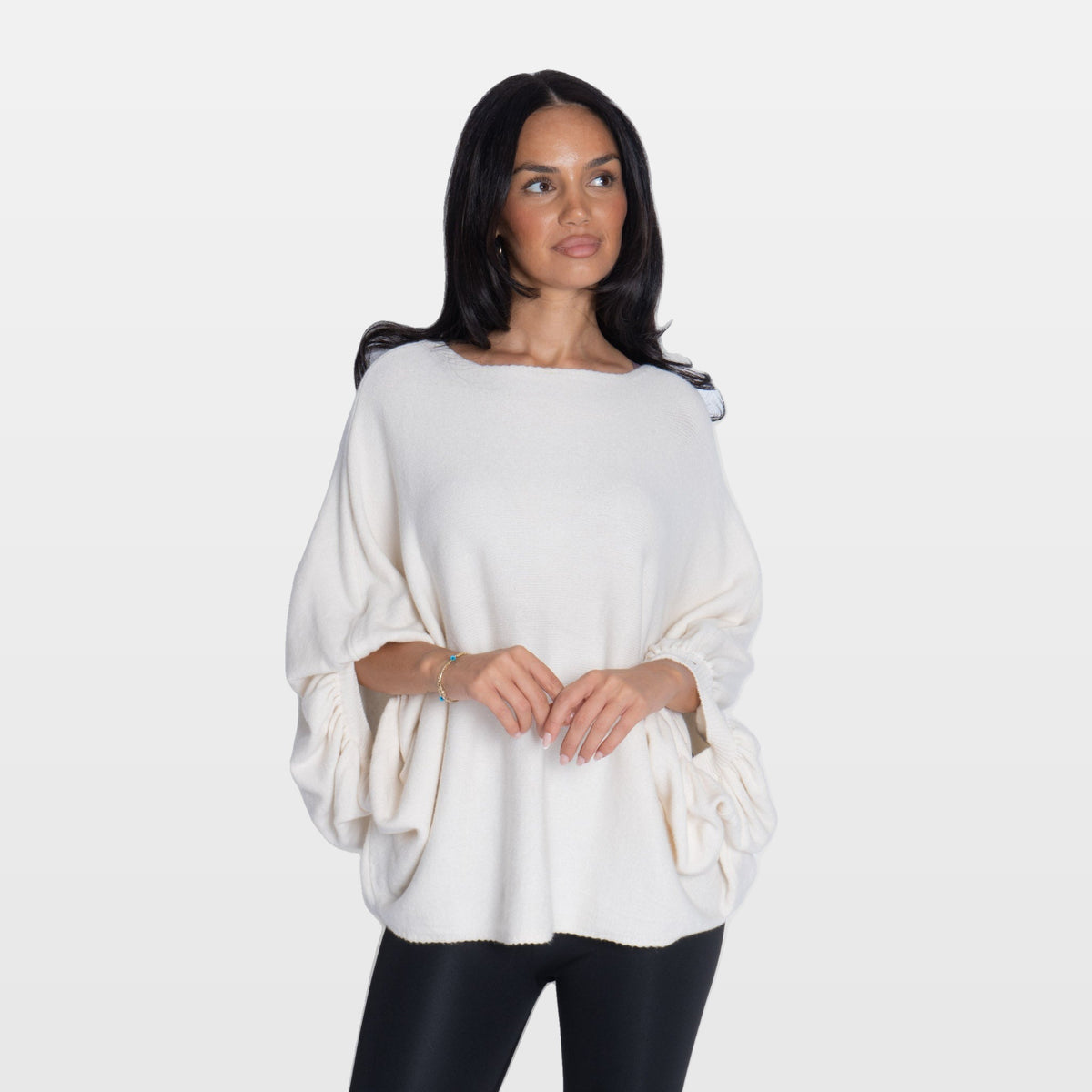 Giada | Suéter oversize de manga murciélago