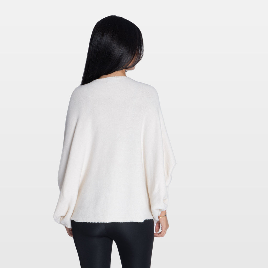 Giada | Suéter oversize de manga murciélago