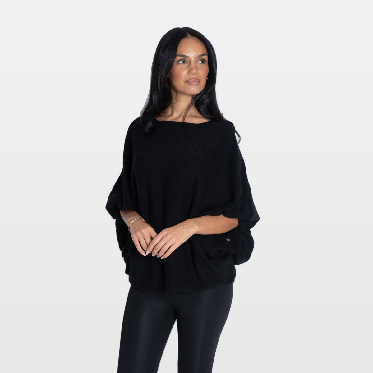 Giada | Suéter oversize de manga murciélago