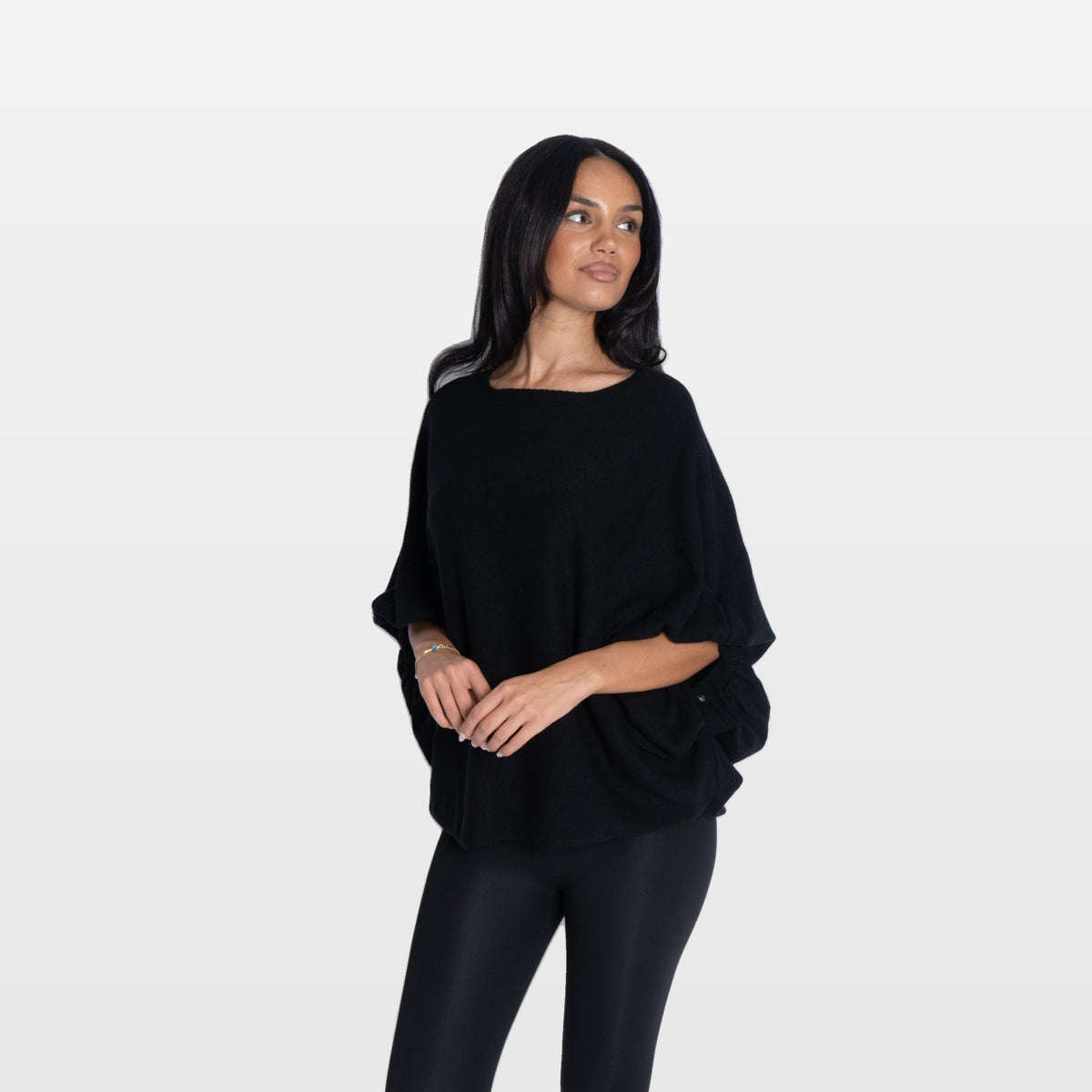 Giada | Suéter oversize de manga murciélago