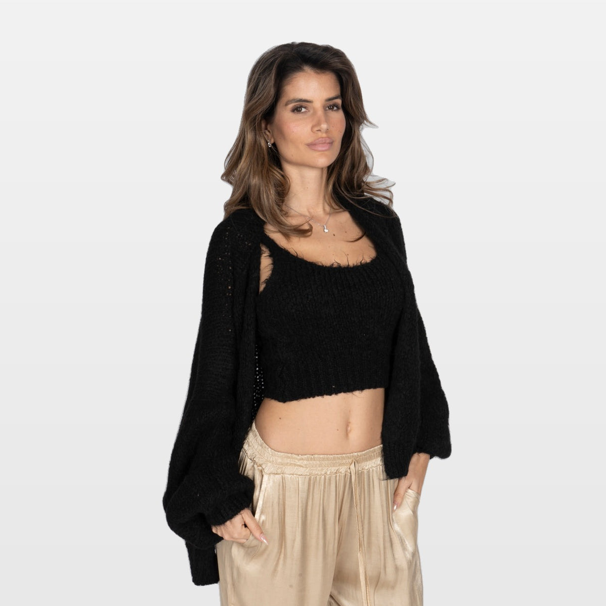 Paola | Conjunto de punto acogedor de dos piezas