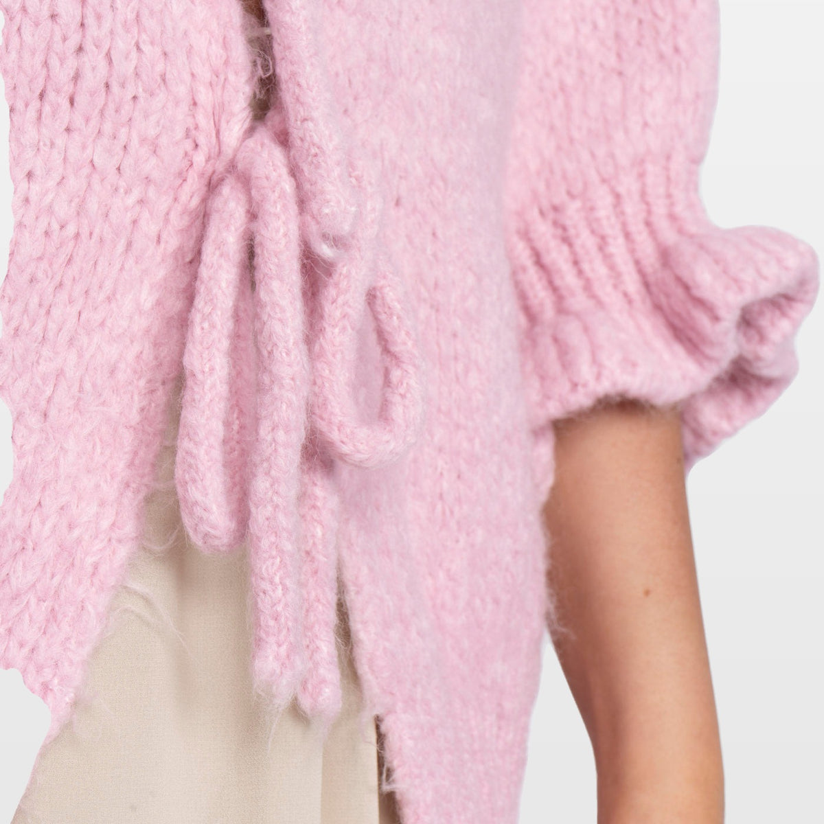 Orsola | Cárdigan oversize Tulip con lazos