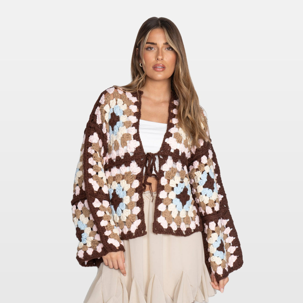 Zita | Cárdigan bohemio hecho a mano