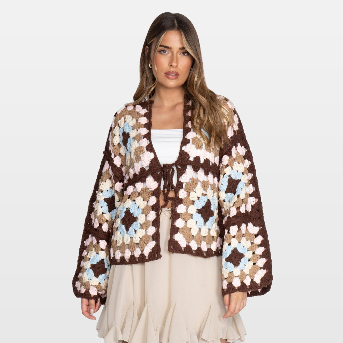 Zita | Cárdigan bohemio hecho a mano