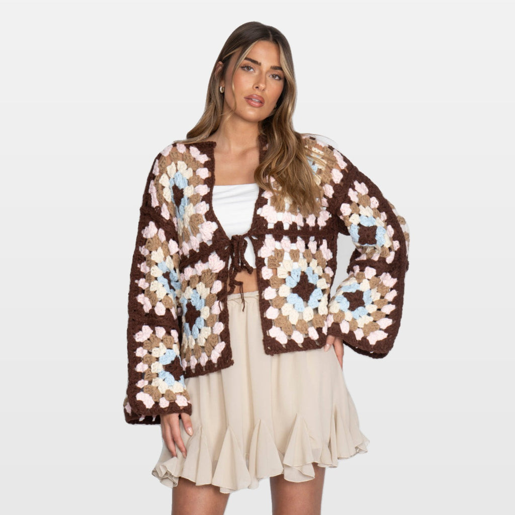 Zita | Cárdigan bohemio hecho a mano