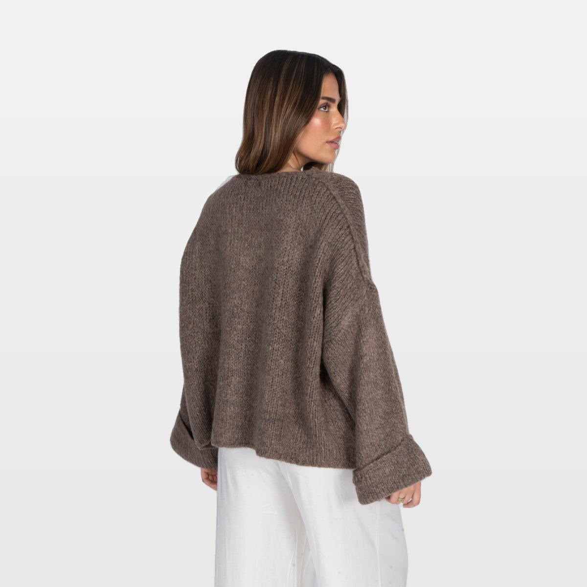 Gaia | Cárdigan oversize de mangas suaves