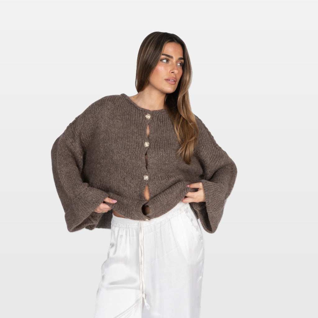 Gaia | Cárdigan oversize de mangas suaves