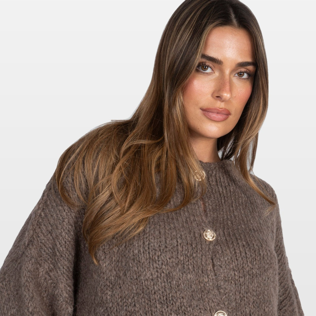 Gaia | Cárdigan oversize de mangas suaves