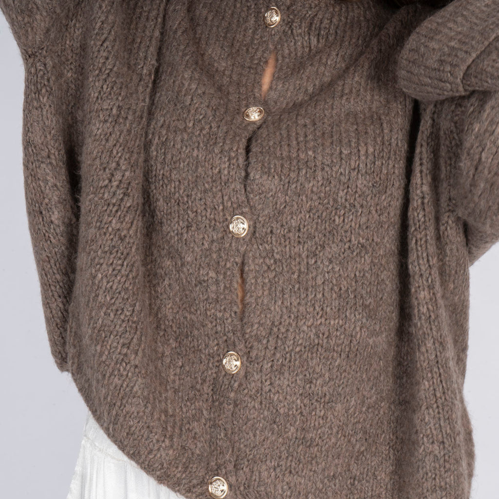 Gaia | Cárdigan oversize de mangas suaves