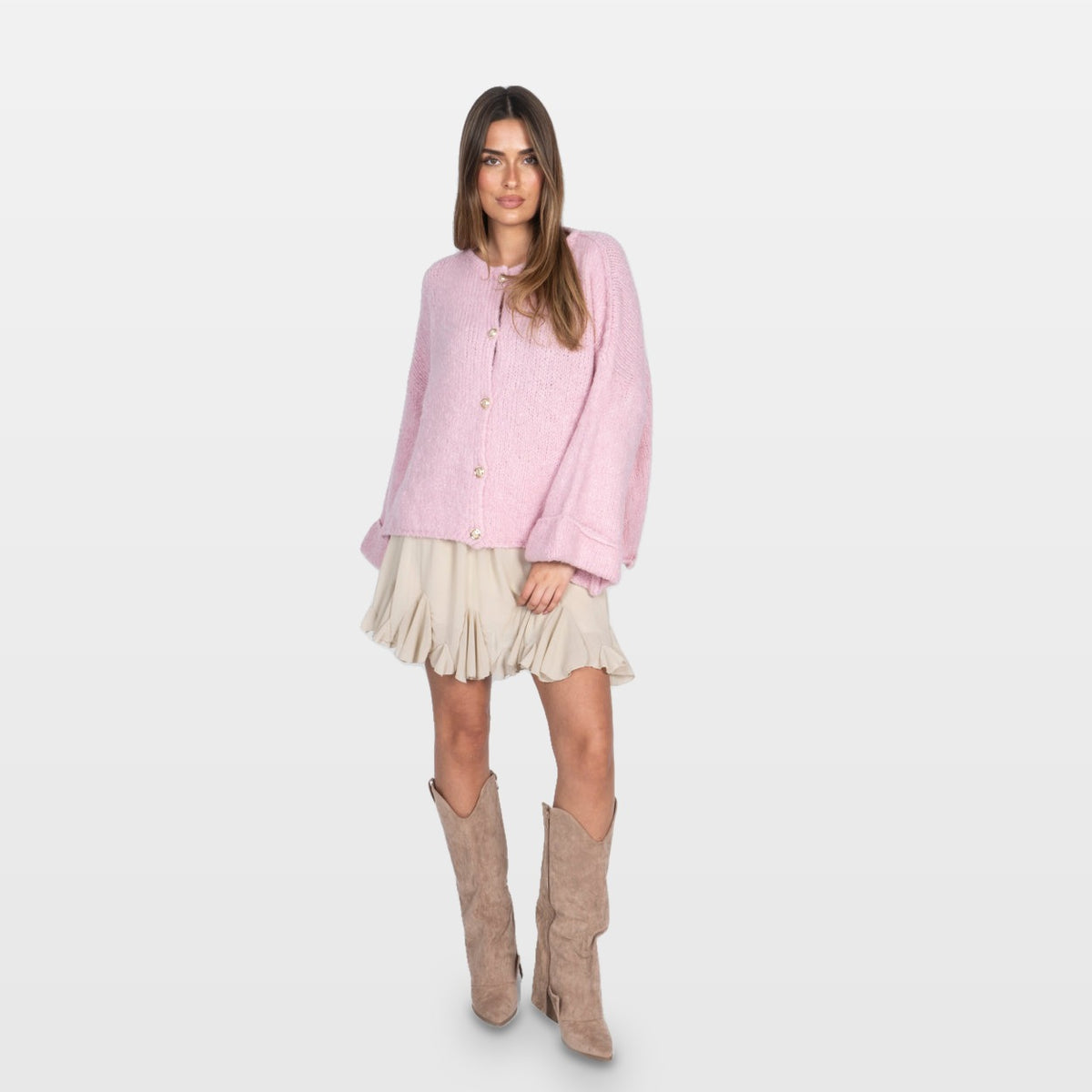 Gaia | Cárdigan oversize de mangas suaves