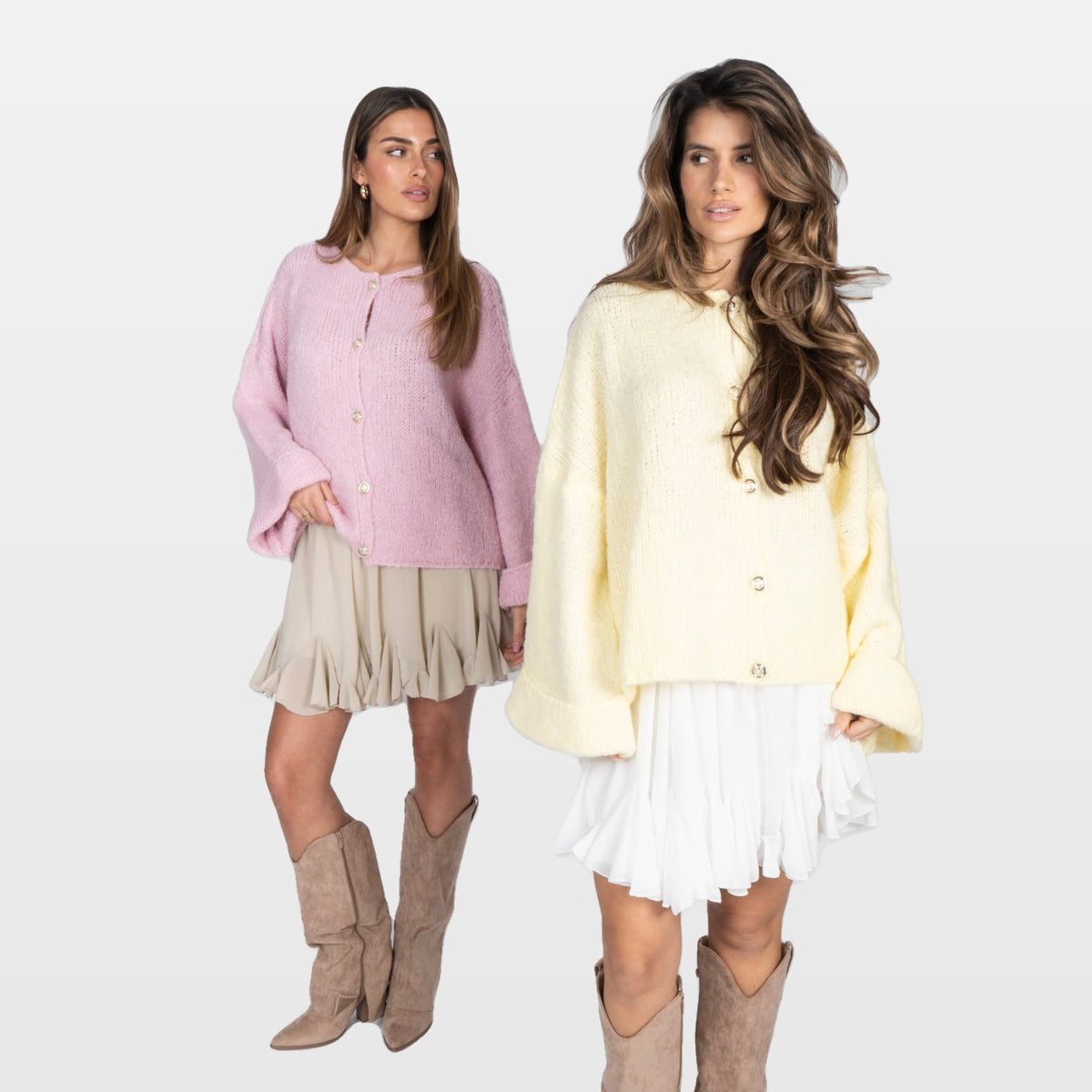 Gaia | Cárdigan oversize de mangas suaves