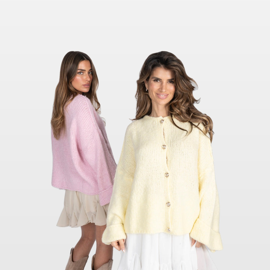 Gaia | Cárdigan oversize de mangas suaves