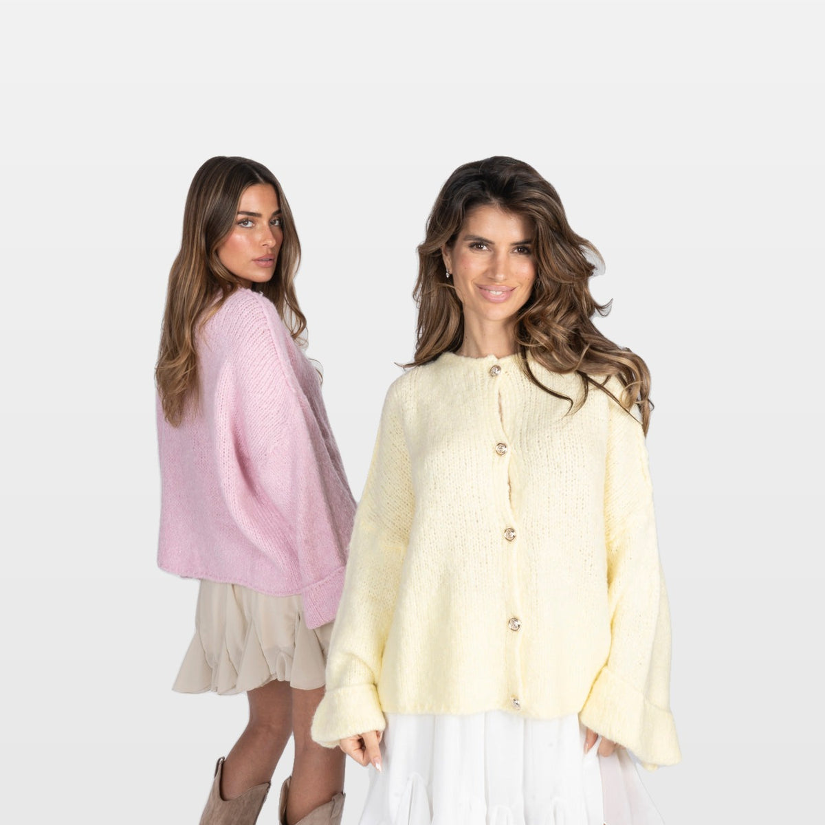 Gaia | Cárdigan oversize de mangas suaves