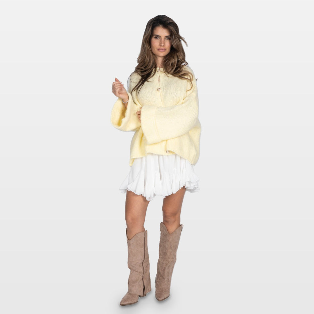Gaia | Cárdigan oversize de mangas suaves