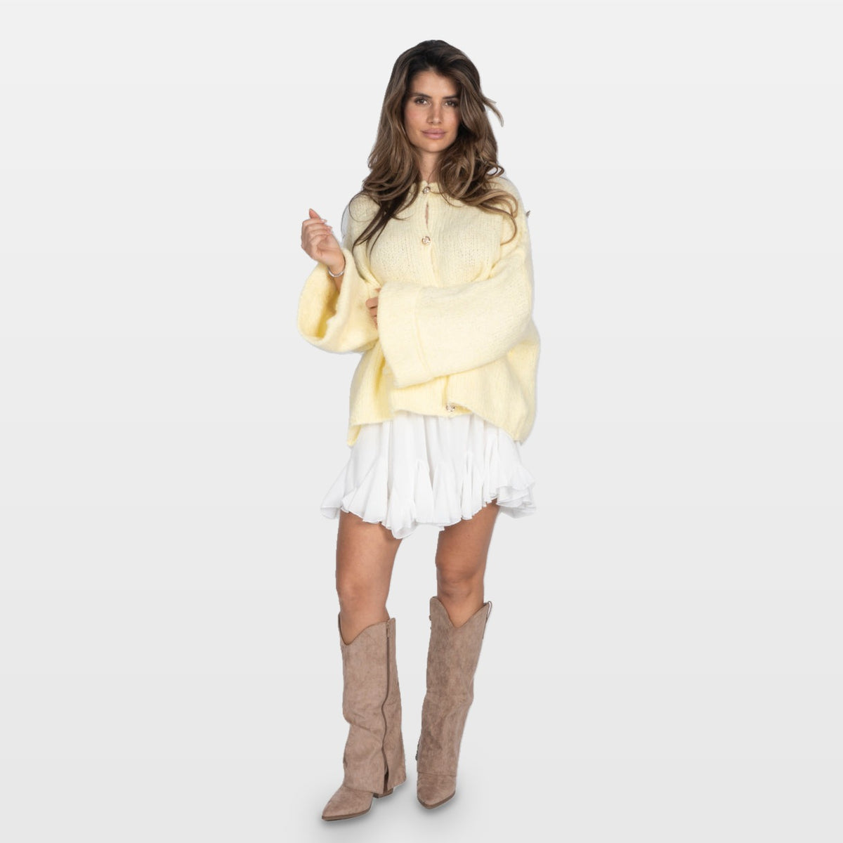 Gaia | Cárdigan oversize de mangas suaves