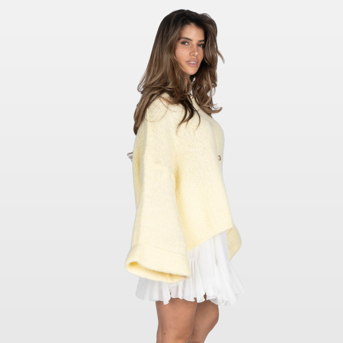 Gaia | Cárdigan oversize de mangas suaves