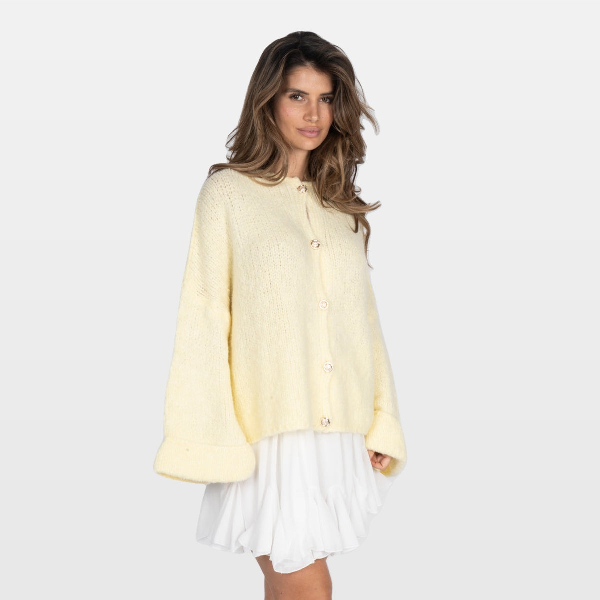 Gaia | Cárdigan oversize de mangas suaves
