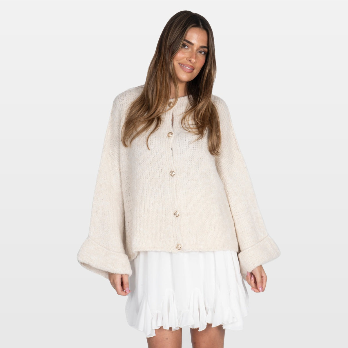 Gaia | Cárdigan oversize de mangas suaves