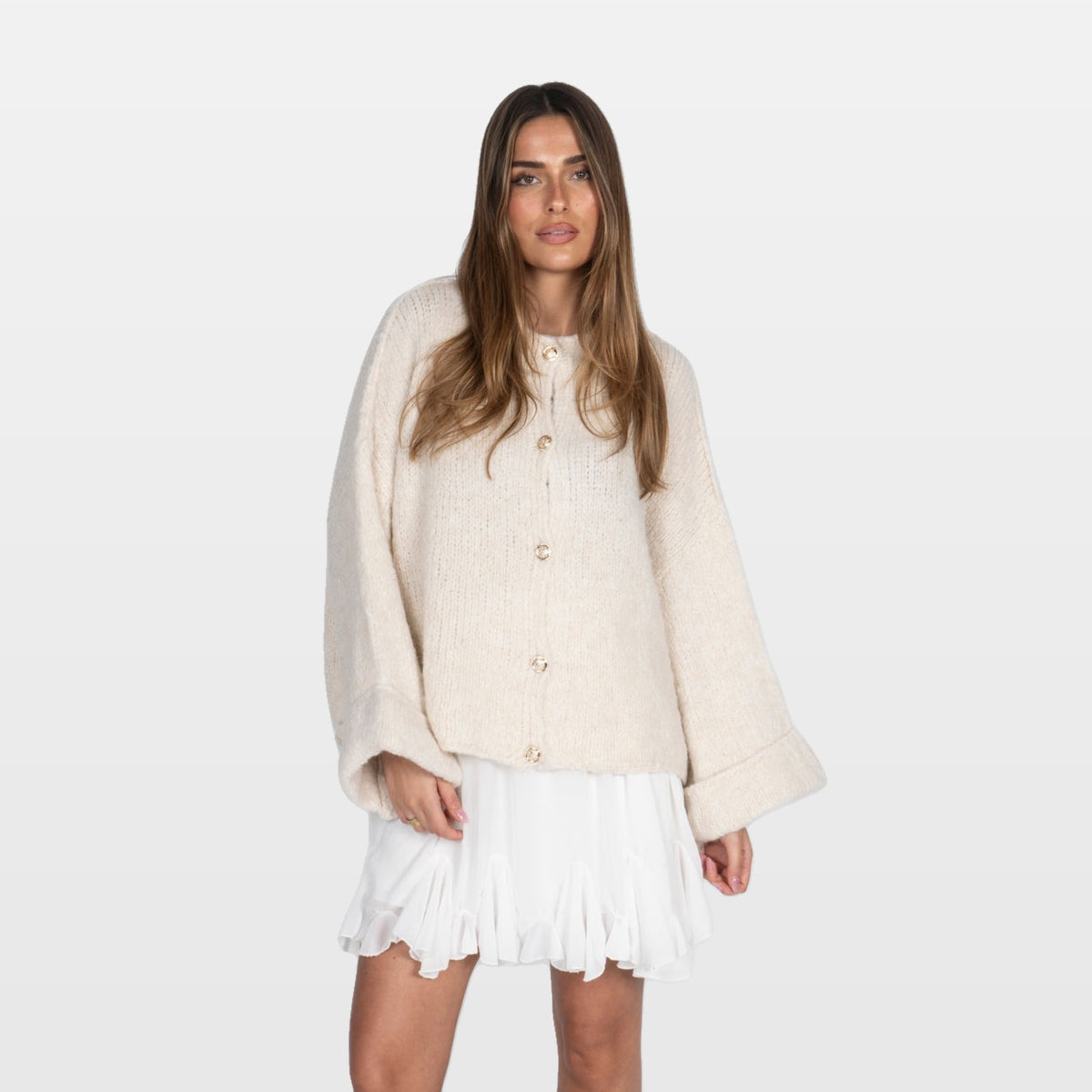 Gaia | Cárdigan oversize de mangas suaves