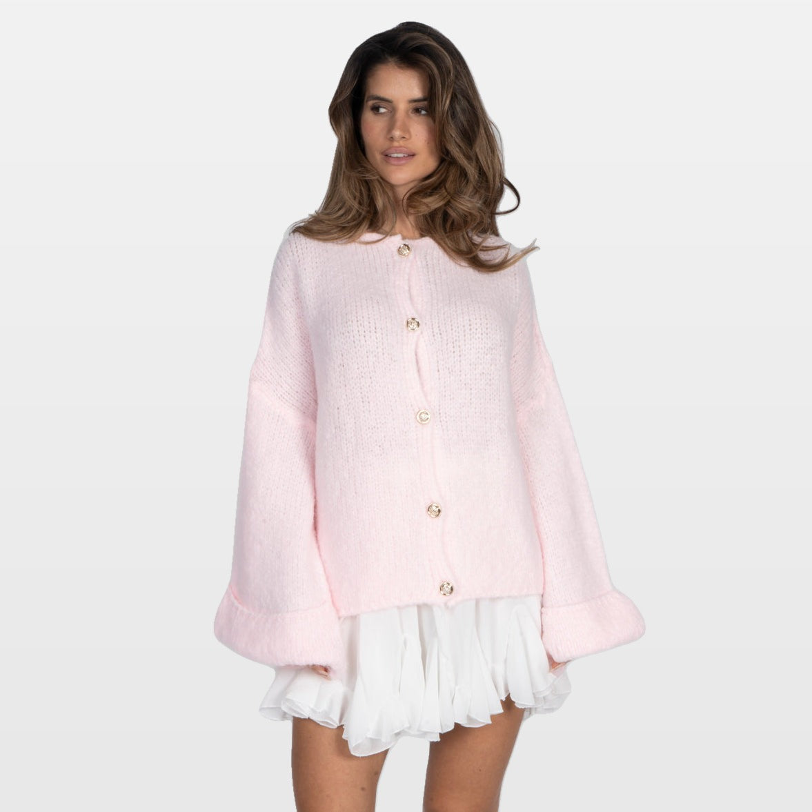 Gaia | Cárdigan oversize de mangas suaves