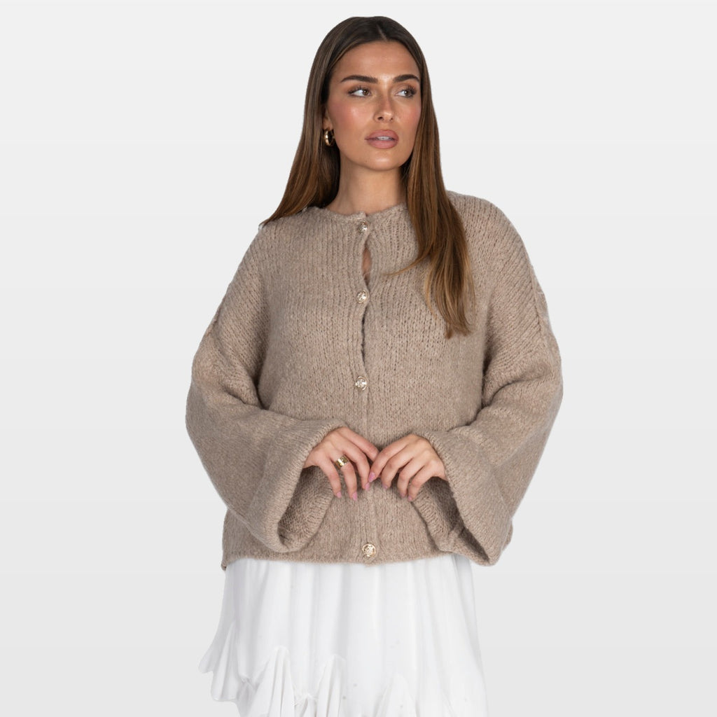 Gaia | Cárdigan oversize de mangas suaves