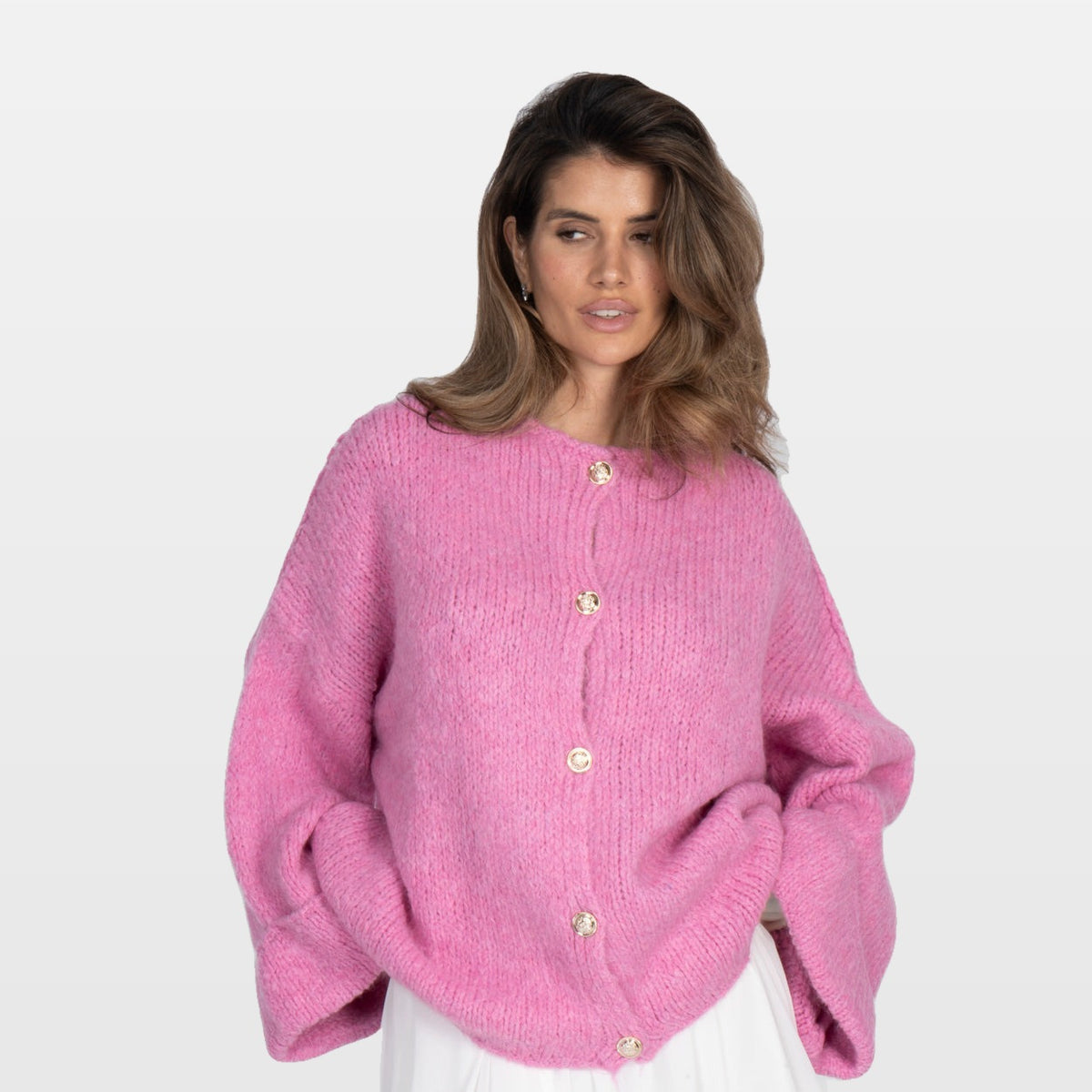 Gaia | Cárdigan oversize de mangas suaves