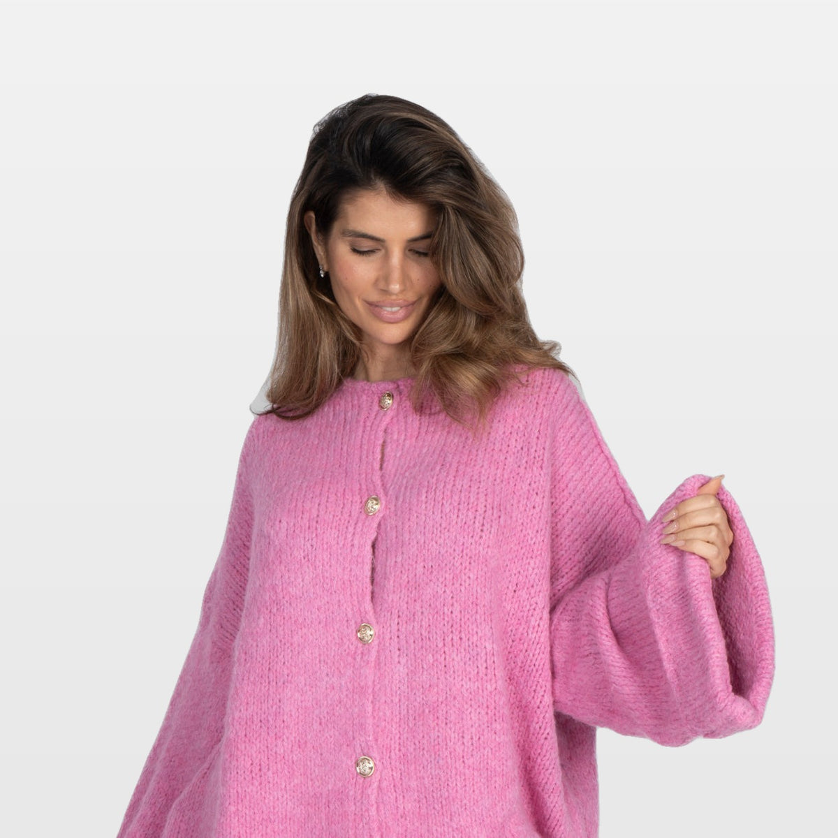 Gaia | Cárdigan oversize de mangas suaves