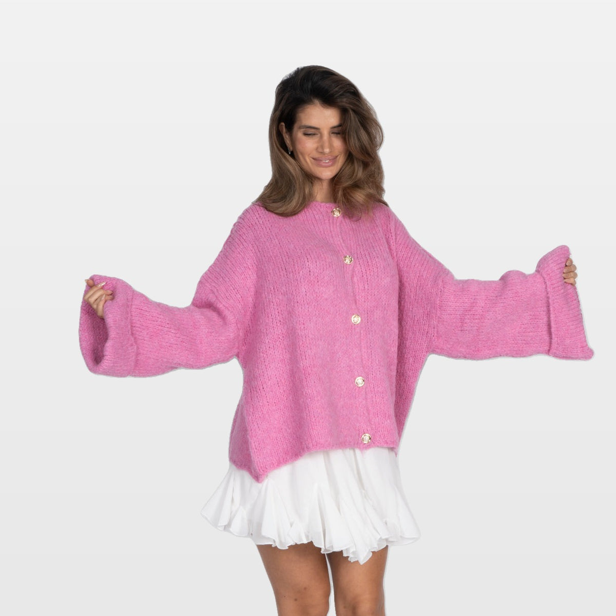 Gaia | Cárdigan oversize de mangas suaves