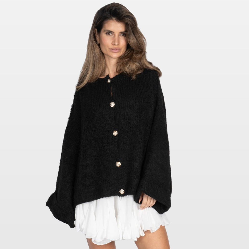 Gaia | Cárdigan oversize de mangas suaves