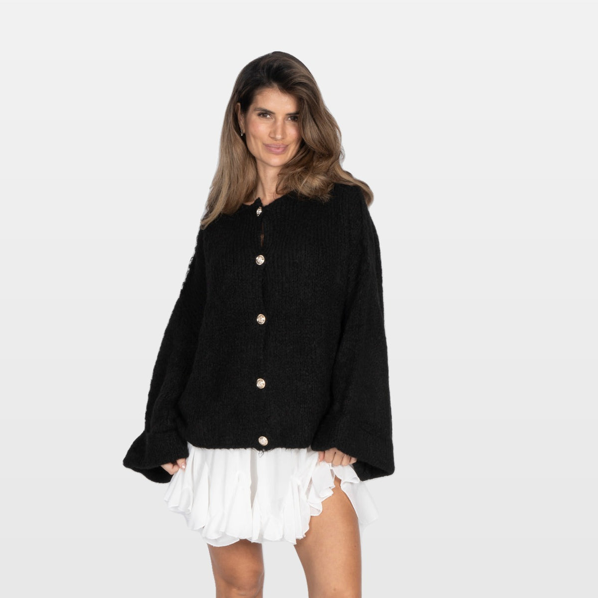 Gaia | Cárdigan oversize de mangas suaves