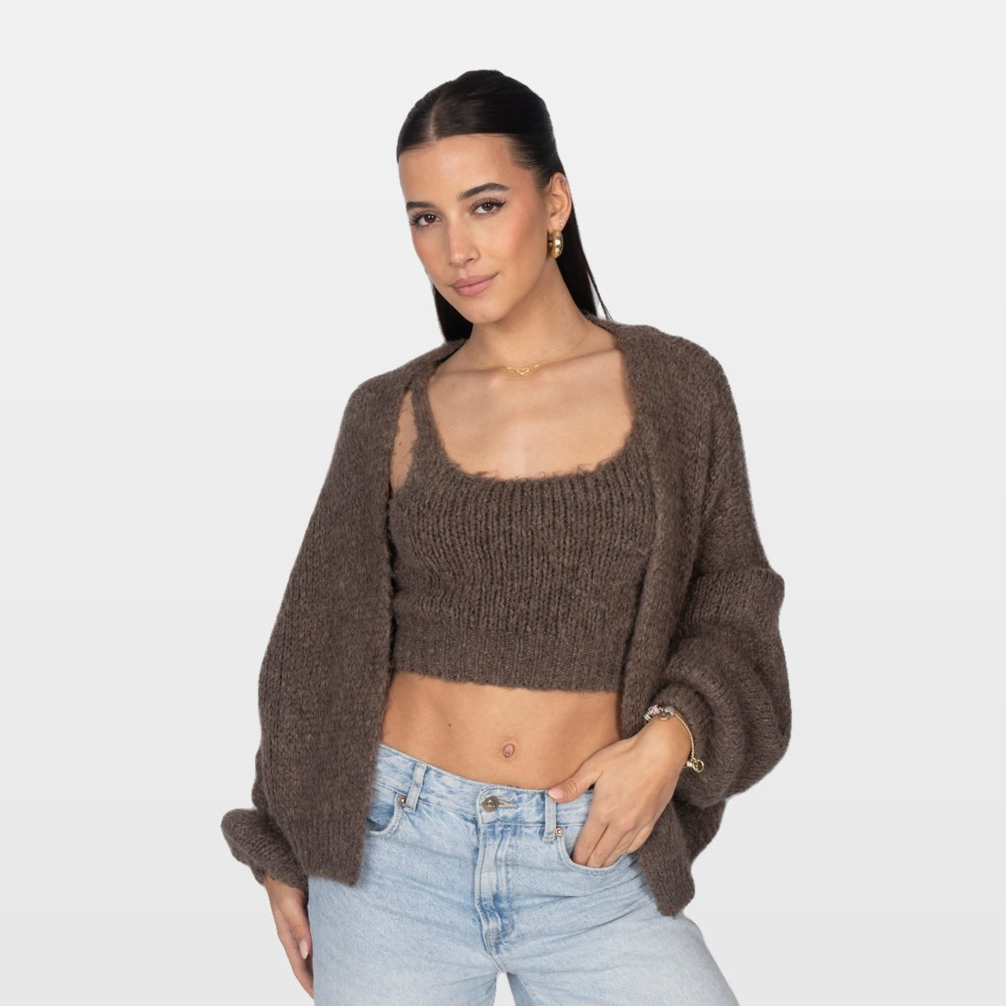 Paola | Conjunto de punto acogedor de dos piezas