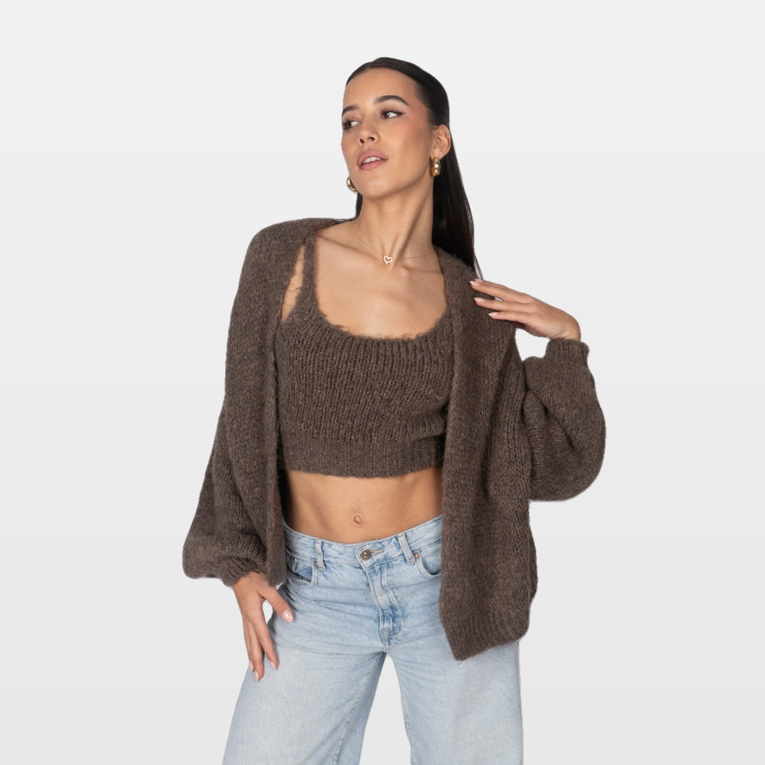Paola | Conjunto de punto acogedor de dos piezas
