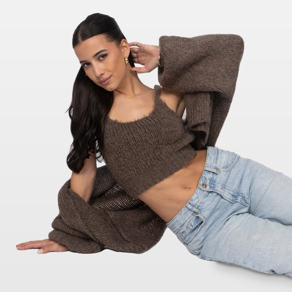 Paola | Conjunto de punto acogedor de dos piezas